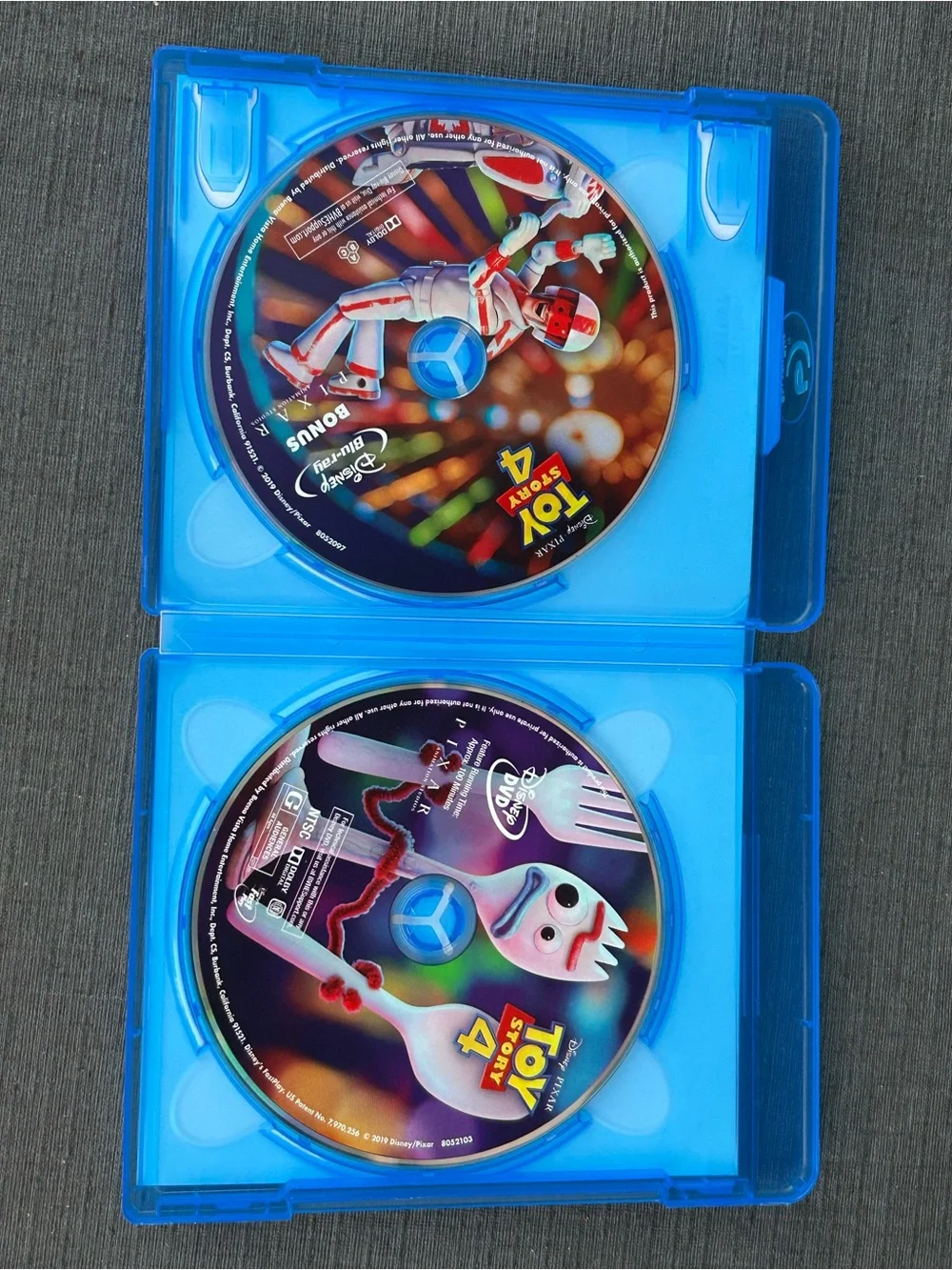 Toy Story 4 Blu-ray + DVD - Blue Case